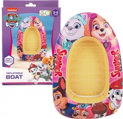 Bateau gonflable pour enfant PAW PATROL rose 100 × 60 cm