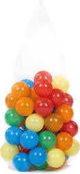 Ballons de jeu colorés en filet, 50 pcs