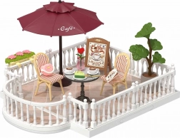 Rolife DIY maison : terrasse Chic Café – kit d’extension 76 pièces
