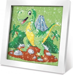 Set créatif – tableau à strass dinosaure