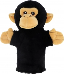Keeleco Marionnette Singe en Peluche 27 cm - Jouet Éco