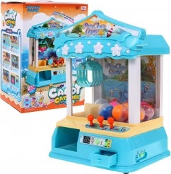 Distributeur automatique Ball Catcher pour enfants 3+ Jeu d’arcade Ball Catcher + panneau de commande + 10 balles + 12 jetons