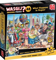 Jumbo Wasgij Original 48 : Que se passera-t-il à Vegas ! puzzle 1000 pièces