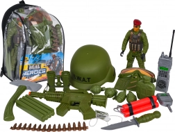 Méga set de soldat pour enfants avec accessoires