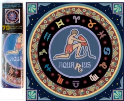 Peinture diamant 7D Verseau 30x30 cm