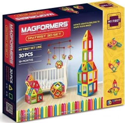 Jeu de construction magnétique Magformers Mon premier 30 pièces
