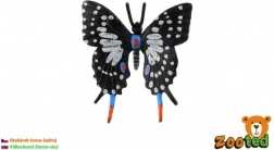 Modèle en plastique de papillon machaon – décoration réaliste 6 cm