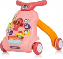 Trotteur interactif CHiPOLINO Plane Rose