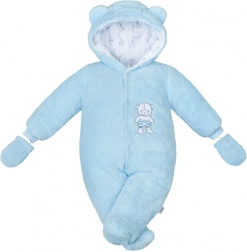 Combinaison d’hiver pour bébé New Baby Nice Bear bleu
