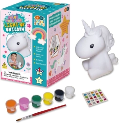 Licorne lumineuse à peindre