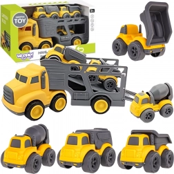 Woopie dépanneuse avec véhicules de chantier 4-en-1