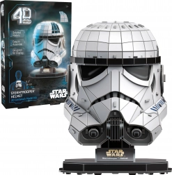Modèle 3D à assembler Casque de Stormtrooper Star Wars 12 cm – Spin Master 4D Build