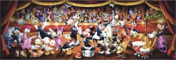 Puzzle panoramique Clementoni Disney Orchestra 1000 pièces
