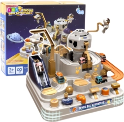 Base spatiale interactive avec 10 activités mécaniques