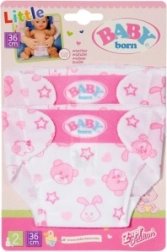 Couches BABY born pour poupées de 36 cm - 2 pièces
