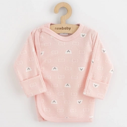 chemise pour bébé New Baby Classic II ourson blanche 68 (4–6 mois)