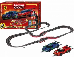 Circuit automobile Carrera GO Ferrari Power Racing 8,6 m
