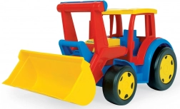 Gigant tracteur pour enfants avec chargeur rouge‑jaune 60 cm