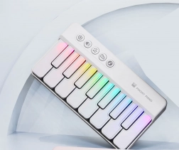 Mini piano musical blanc pour enfants