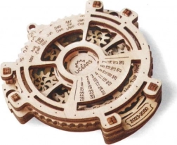 Calendrier mécanique en bois UGEARS – puzzle 3D