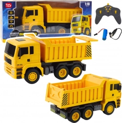 Camion benne RC 1:18 avec éclairage LED