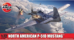 Maquette d'avion NORTH AMERICAN P-51D MUSTANG 1/72