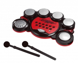 Ensemble de tambours interactif pour enfants à piles