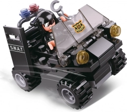 Sluban Police 4-en-1 SWAT quad construction