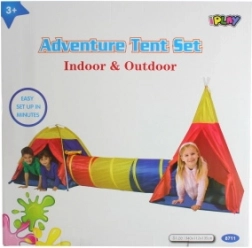 Tente pour enfants avec tunnel 340 cm