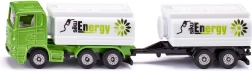 Camion-citerne avec remorque tandem