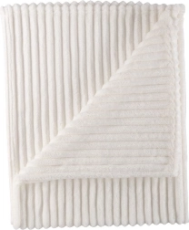 Couverture bébé FREEON Bubaba Cuddle Binky 70 × 90 cm – Blanche
