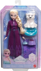 poupée Disney Frozen Elsa et ourson polaire avec accessoires