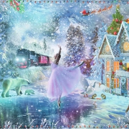 Puzzle Ravensburger Royaume d'hiver 300 pièces
