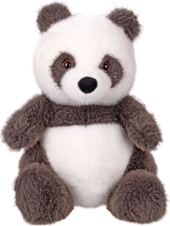 Panda en peluche assise 35 cm