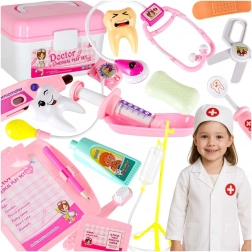 Mallette médicale pour petits docteurs avec sons, 35 pièces