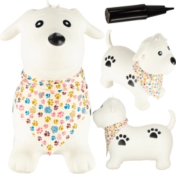 Chien sauteur en caoutchouc pour enfants