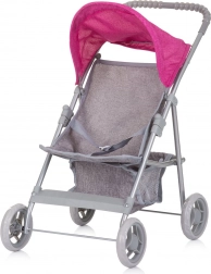 Poussette sportive pour poupées Alice – Gris