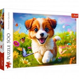Puzzle Wesoły pejsek 500 pièces