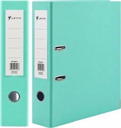 Classeur de bureau A4, 8 cm, levier, turquoise