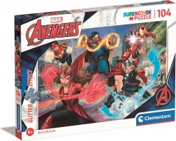 Puzzle scintillant Marvel Avengers 104 pièces