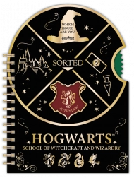 Bloc-notes Harry Potter avec spinner Poudlard, ligné