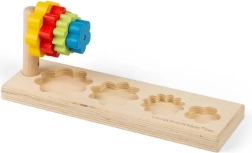 Puzzle à encastrer en bois fleurs BIGJIGS TOYS