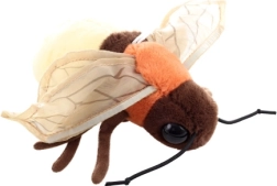 Luciole en peluche lumineuse 17 cm éco-responsable