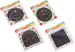 Image à gratter 20x20 cm