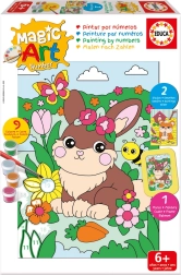 Educa peinture par numéros lapin et hamster