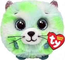Peluche TY Beanie Balls chat vert