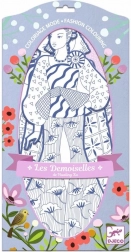 DJECO Coloriages de mode Laura et amis