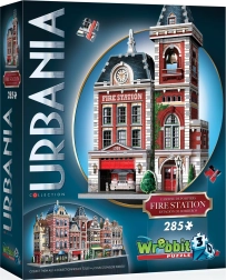 Wrebbit puzzle 3D Urbania caserne de pompiers 285 pièces