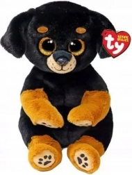 Chien rottweiler en peluche TY 15 cm