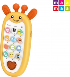 Téléphone pour enfants girafe avec effets 13,5 cm